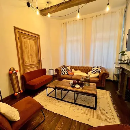 Grande Maison Au Coeur Du Carre - Quartier Festif! Ferienhaus Lüttich